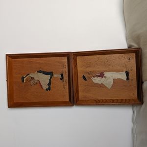 Vintage Hand painted Artwork